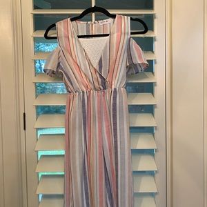 Rare Editions Girls Stripped Jumpsuit!💗